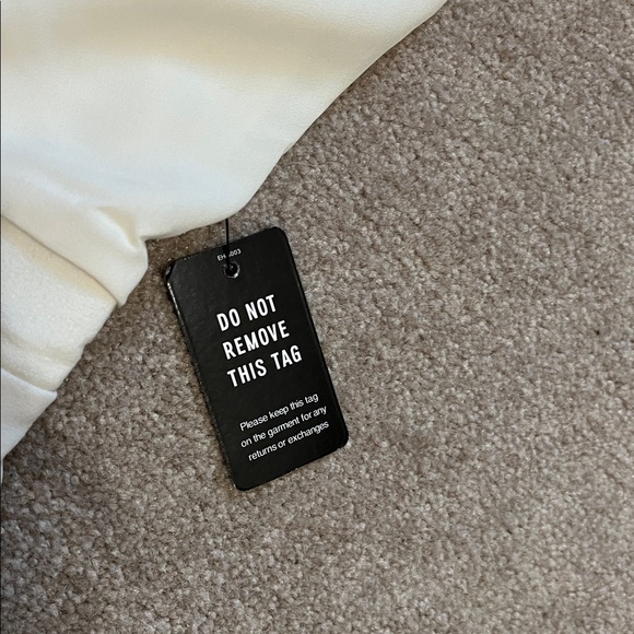 Express NWT Ivory High Mock Neck Modest Sheath Dress Size XS - Picture 8 of 12